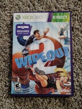 Wipeout 2 (Xbox 360, 2011) - Complete in Box (CIB) - Kinect Required